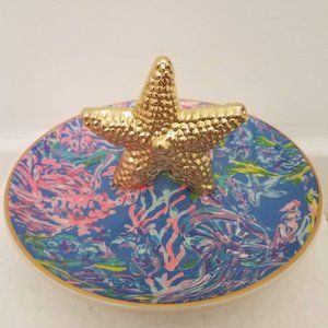 Lilly Pulitzer - Ceramic Ring Holder - Starfish